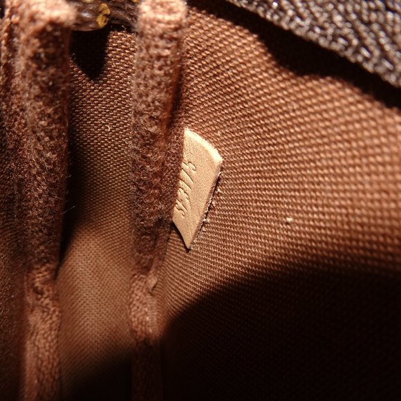 Louis Vuitton M41655 Brown Multi Color Print Coated Canvas Wristlet - Picture 12 of 12